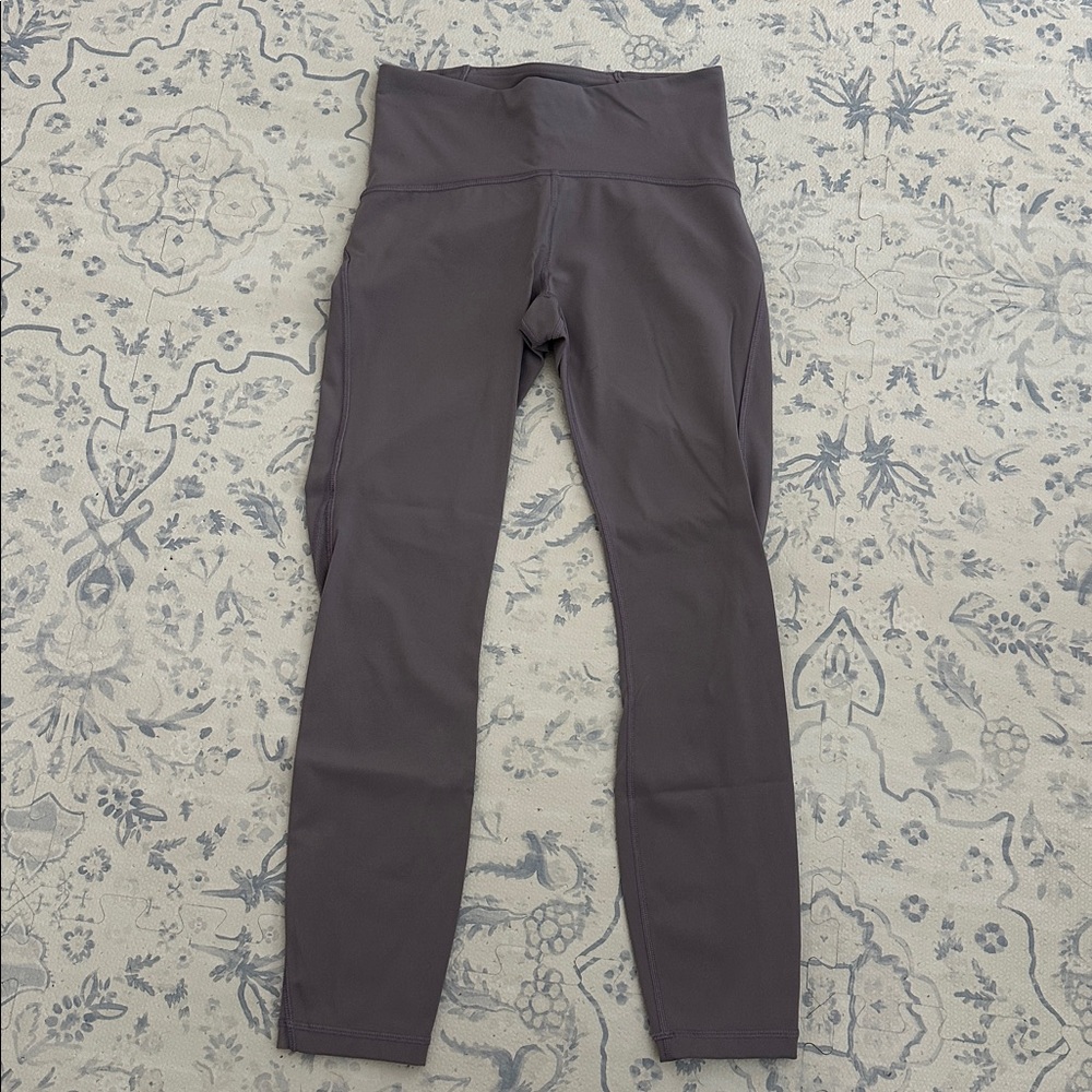Lululemon purple/grey leggings